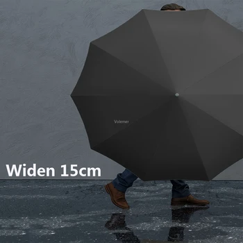 2022 Youpin Şemsiye ile Otomatik Katlanır led ışık Rüzgar Geçirmez Büyük Yağmur Şemsiye Taşınabilir Açık Şemsiye Kadınlar için