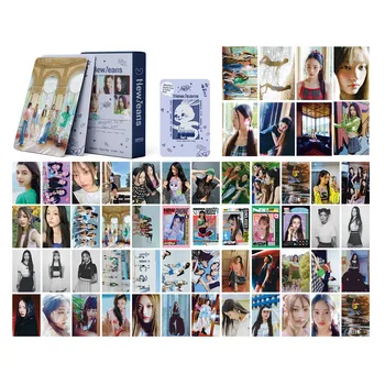 55 Adet/takım Kpop Kız Grubu Newjeans Yeni Albüm Dikkat Lomo Kartı Newjeans Albümü Fotoğraf Kartı Kartpostal Hayranları Koleksiyonu Hediye Kartları