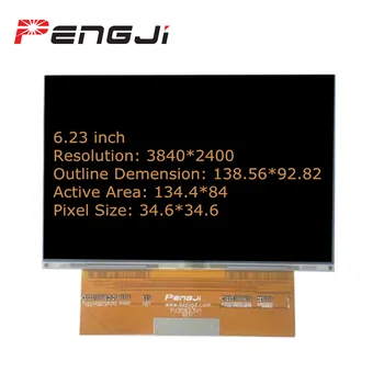 6.23 İnç 4k Mono LCD Ekran HDMI Kurulu ile Çözünürlük 3840 * 2400 LCD Ekran İçin 3D yazıcı HDMI Bağlantı Noktası ile