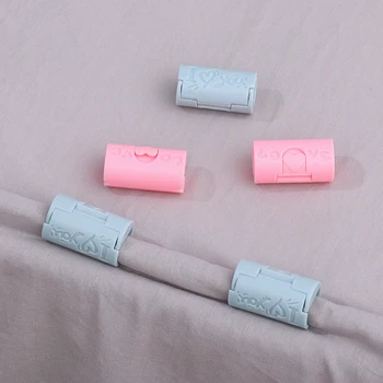 6 Adet Plastik İğnesiz yatak çarşafı Tutucu Yorgan Yatak Örtüsü Görünmez Sac Klip kaymaz Bağlantı Elemanları Yatak Toka Yatak Mandal Kelepçe