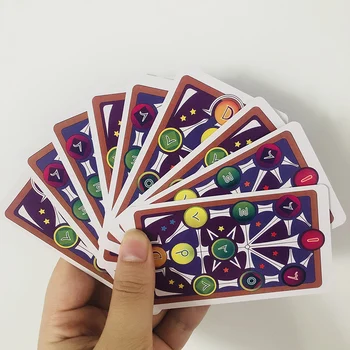 84 adet / takım Anime JoJo Tuhaf Macera Tarot Kartları Cosplay Sahne Satranç Kartı Hediye Tarot Kart Oyunları Oynamak için Aile Partisi
