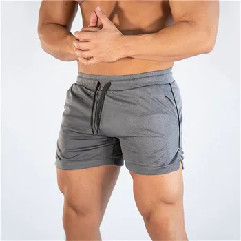 Adam Açık Kasık Pantolon Seksi Koşu Şort Spor Koşu Spor Crotchless Mini Pantolon Eşcinsel Açık Seks Kot Gizli Fermuar