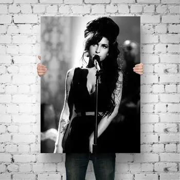Amy Winehouse Poster sanat Baskı Posterler Dekoratif Duvar ve Baskılar Tuval Boyama Duvar sanat resmi Oturma Odası Dekor Ev Dekor