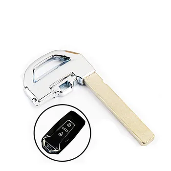 Anahtar kanal 1 ADET Araba itmeli anahtar Touareg İçin Yeni Model Anahtarsız Uzaktan Yakınlık Anahtarı Acil Yedek Bıçak HU162T Bıçak