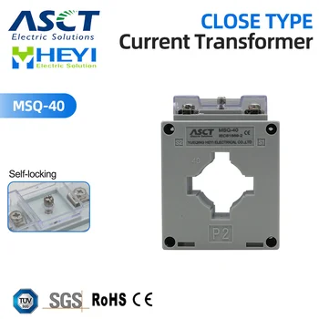 ASCT MSQ-40 150A-300A/5A akım transformatörleri ile yüksek doğruluk yüksek kalite için Şalt pencere akım trafosu