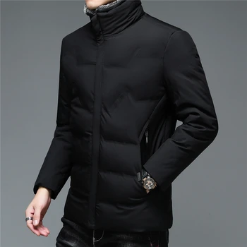 COODRONY Marka Kalın Sıcak Pamuk Yaka Parka erkek Kış Ceket Fermuar Ceket Erkek Giysileri Üstleri Rahat Rüzgarlık Palto Z8149