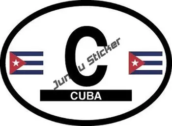 Danimarka Bayrağı Belçika Avustralya Arnavutluk Arjantin Küba Su Geçirmez UV Kaplı Ünlü Yansıtıcı Oval Sticker Çıkartma Araba Aksesuarları