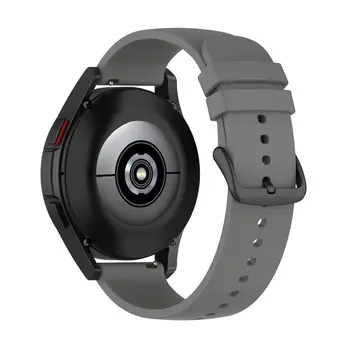 Dayanıklı Ve Yumuşak Silikon Bilek Kayışı Yuvarlak Kuyruk Fit Kayış Samsung Galaxy İçin Uygun Watch4 / watch4 Klasik 22mm İzle