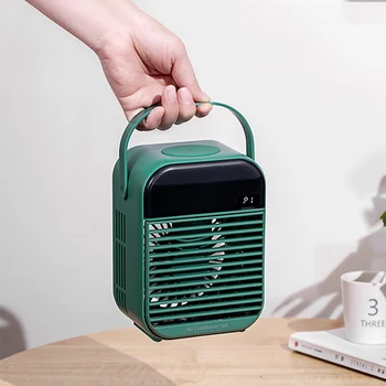 Ev İçin Taşınabilir Klimalar Mini Klima Fanı USB Soğutucu Oda Su Soğutma Fanı кондичионер Gece Lambası ile 에어컨