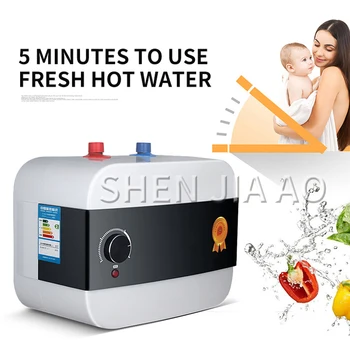 Hızlı Sıcak Küçük su ısıtıcı 6L Su Depolama Tipi Elektrikli su ısıtıcımutfak Ve Banyo su ısıtıcı Ev Çok Fonksiyonlu