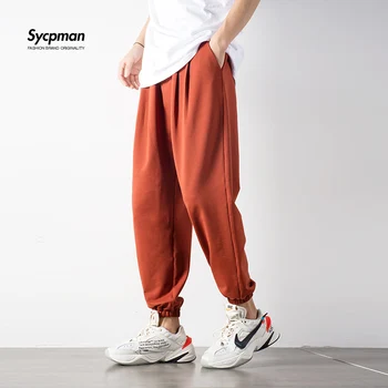 Ilkbahar ve Sonbahar Eğlence Örgü spor ışın Uşak Pantolon Bahar Trendi Gevşek Kore Versiyonu Joker Tulum