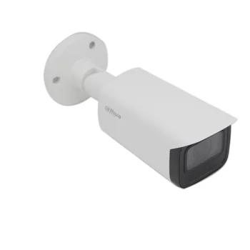 IP Kamera Dahua 8MP IPC-HFW3841E-AS IR30m Sabit Odak Bullet WizSense Ağ PoE Güç dahili Mikrofon Siyah & Beyaz Renk