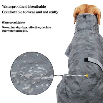 Köpek Ceket Ceket Küçük Orta Büyük Köpekler için Yansıtıcı Su Geçirmez Giysiler Labrador Fransız Bulldog kıyafetler elbiseler Pet Malzemeleri