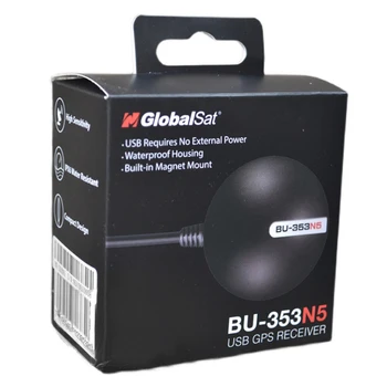 Küresel Uydu BU-353N5 USB GPS Alıcısı G-fare BU353N5 Değiştirin BU-353S4 BU353-S4 BU353S4 MediaTek AG3335MN GPS GLONASS BDS QZS SBAS