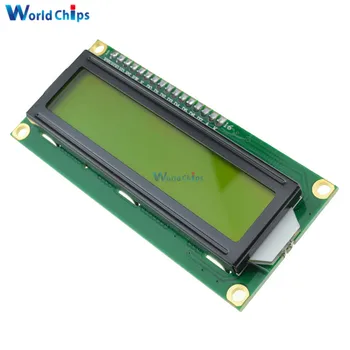 LCD1602 1602 LCD HD44780 Ekran Karakter LCD Ekran Sarı Blacklight TFT 16X2 LCD Modülü DC 5 V