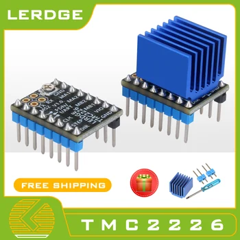 LERDGE TMC2226 V1.0 Step Motor Sürücü UART Değiştirin TMC 2208 TMC2225 A4988 lv8729 3D Yazıcı Parçaları ultra sessiz