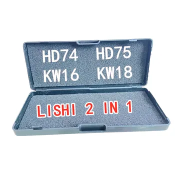 Lishi 2 in 1 dekoder ve pick HD74 HD75 KW16 KW18 Kawasaki, Hino Honda, Suzuki, Gwangyang Motosiklet