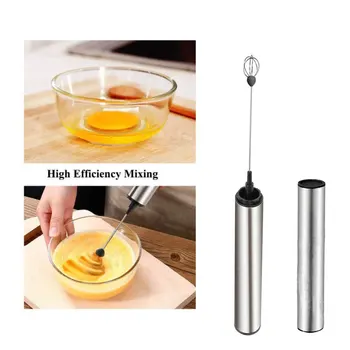 Mini süt köpürtücü USB Şarj Edilebilir Taşınabilir Elektrikli köpük makinesi El Köpürtücü Yüksek Hızlı içecek mikseri Frothing Değnek Kahve