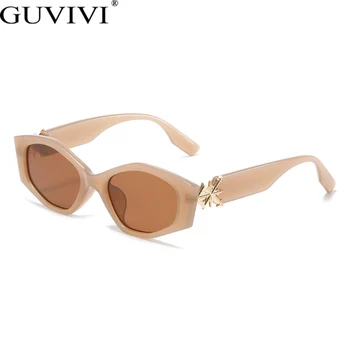 Moda Kedi Gözü Güneş Gözlüğü 2021 Küçük Çerçeve Kadın Erkek güneş gözlüğü Shades Gözlük Kadın Lüks Marka Tasarımcı Gözlük UV400