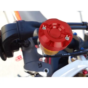 Motosiklet Aksesuarları Ön fren hidroliği Haznesi kapatma başlığı Aprilia RS660 RS 660 2021 Motor Moto Yağ Fincan Yakıt Doldurma Tankı