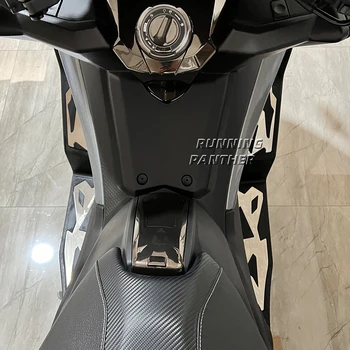 Motosiklet Siyah Ayak Pedalı Footrest 2017 2018 2019 2020 Ayak Kazıklar Pedalı Kitleri Ayak Adım KYMCO AK550 AK 550 ak550