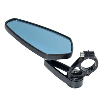Motosiklet Yan Aynalar / aksesuarları dikiz Aynası Yan Ayna Ayarlanabilir Tasarım Gidon Sonu Ayna Motosiklet Evrensel