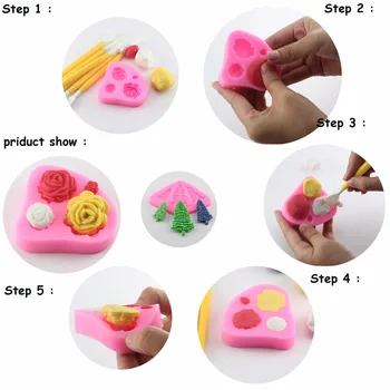 Mujiang 3D Bebek hediye keseleri Mum Silikon Sabun Kalıp Bebek Parti Fondan Kek Dekorasyon Araçları Çikolata Şeker Gumpaste Kalıpları