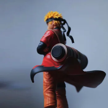 Naruto 30 cm Şekil Anime Uzumaki Sennin Moodo PVC Heykelcik Modeli ile led ışık Masa Danışma Cellection Süsler Oyuncaklar hediyeler