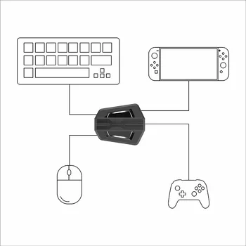 Nintendo Anahtarı Oyun Konsolu için Fare Klavye PC Dönüştürücü Lite / PS3 / PS4 / XBox One / XBox 360 Oyun Denetleyicisi Adaptör Seti
