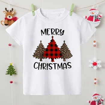 Noel 2022 Kuzen Ekip T-shirt Çocuk Erkek Kız Noel Günü Elbise Aile Görünüyor Kardeş Kardeş Serin T Shirt Kardeş Tops