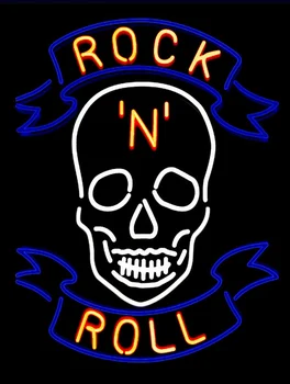 Rock ' n ' Roll, Retro Metal Alüminyum Tabela Vintage / Man Cave / Bar / Pub