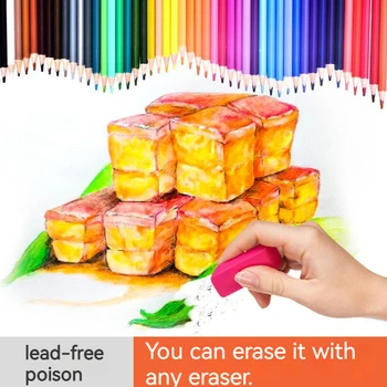 Silinebilir Renkli Kalemler Suda çözünür Renkli Kurşun 18 Veya 36 Renk Çocuk Ve Okul Öğrencileri Boyama Kaynağı Kırtasiye Seti