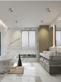 Su geçirmez spot LED ev duş odası banyo mutfak olmadan ana aydınlatma koridor balkon aşağı ışık