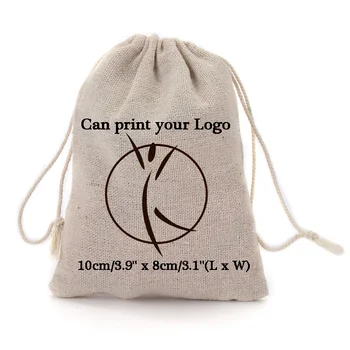Takı çantaları özel logo Küçük hediye çantası 100'lü paket Kişiselleştirilmiş Baskı Düğün Şirket Logosu veya Mağaza Adı