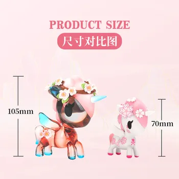Tokidoki Unicorn 5 inç Kör Kutu Oyuncaklar El Yapımı Figürleri Kawaii Bebek Tahmin Modeli doğum günü hediyesi Gizem Kutusu Ücretsiz Kargo Ürünleri