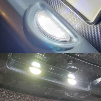 Toyota Aygo MK1 İçin 2 ADET 2005 2006 2007 2008 2009 2010 2011 2012 2013 18 SMD LED araç lisans numarası plaka ışık lambası beyaz