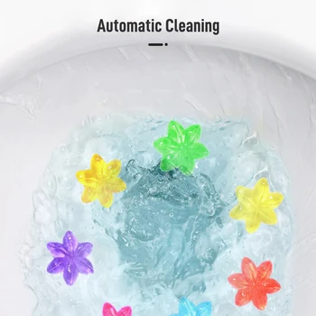 Çiçek Damga Tuvalet Temizleyici Jel Hava Spreyi Güçlü Temizleme Gücü Kokuları Kaldırmak İz Bırakmaz Doğal Koku Deodorantı