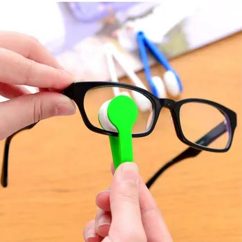 Çok fonksiyonlu mini Gözlük temizlik bezi Taşınabilir Yumuşak Gözlük Mendil Temizleyici Çift taraflı Mikrofiber Gözlük Araçları